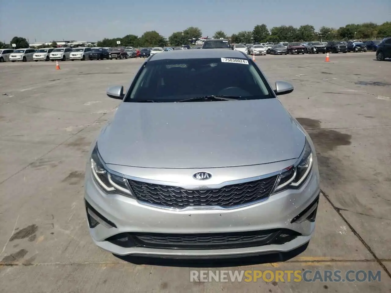 5 Photograph of a damaged car 5XXGT4L30KG347431 KIA OPTIMA 2019