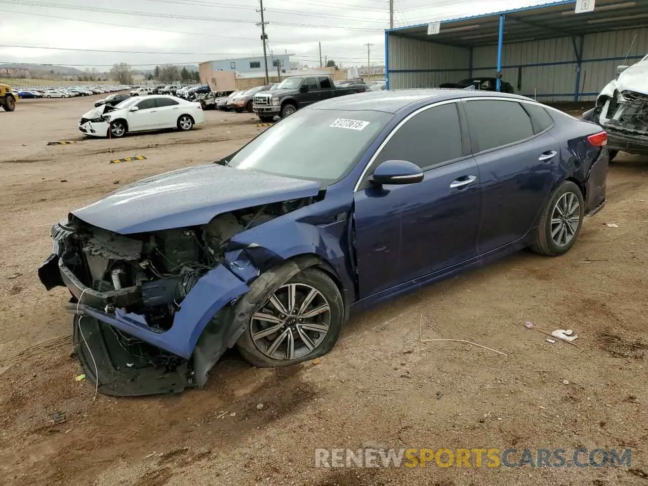 1 Фотография поврежденного автомобиля 5XXGT4L30KG362169 KIA OPTIMA 2019