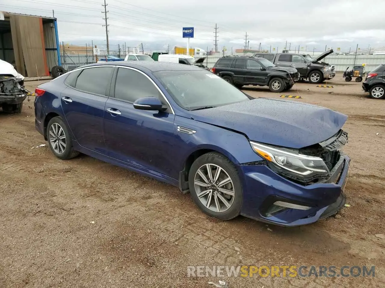 4 Фотография поврежденного автомобиля 5XXGT4L30KG362169 KIA OPTIMA 2019