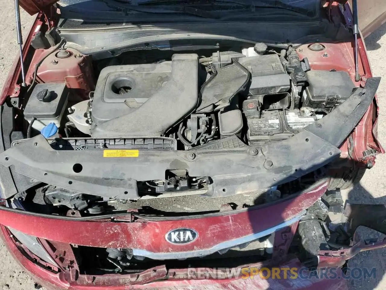 12 Photograph of a damaged car 5XXGT4L30KG364729 KIA OPTIMA 2019