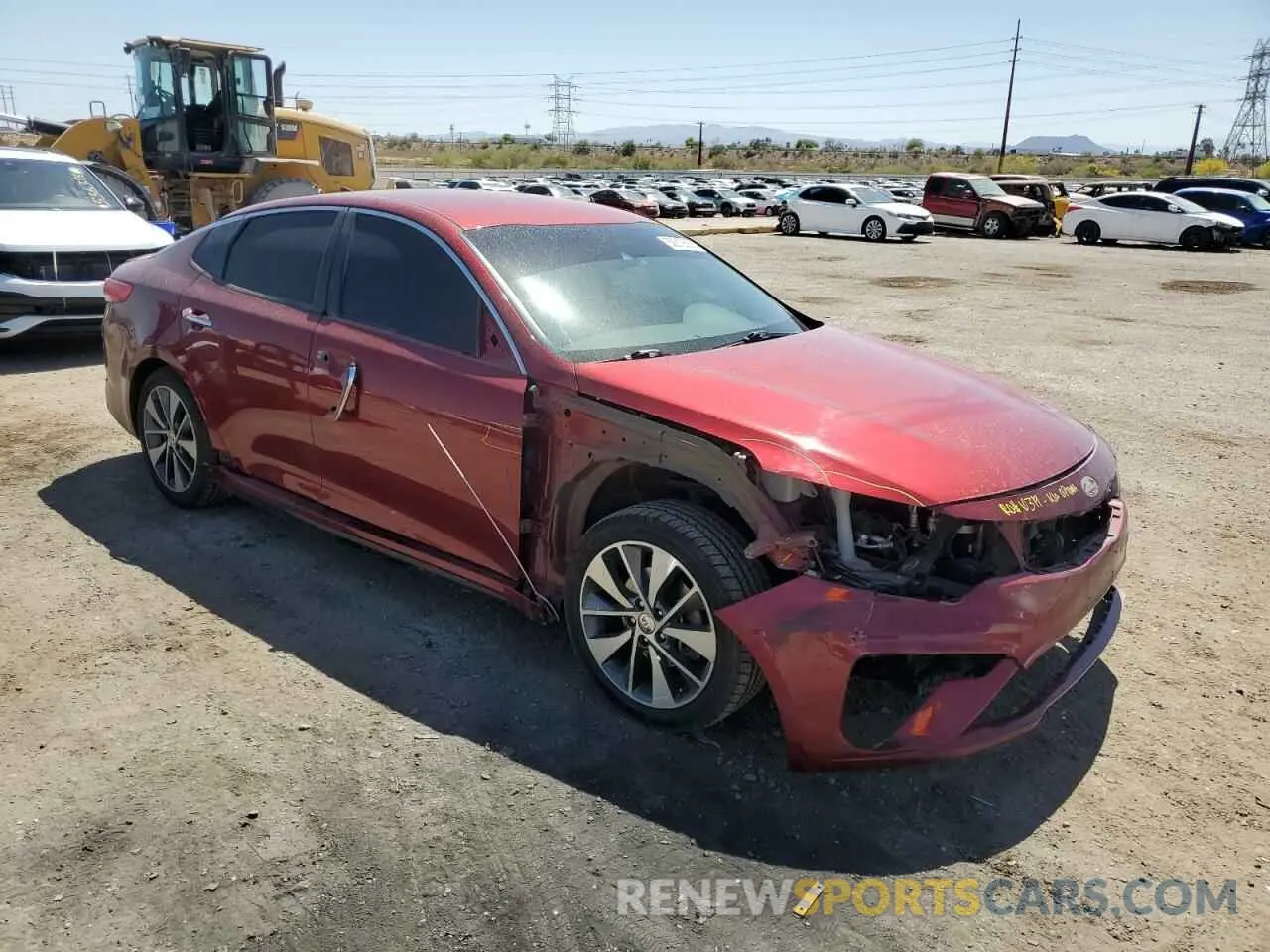 4 Photograph of a damaged car 5XXGT4L31KG292259 KIA OPTIMA 2019
