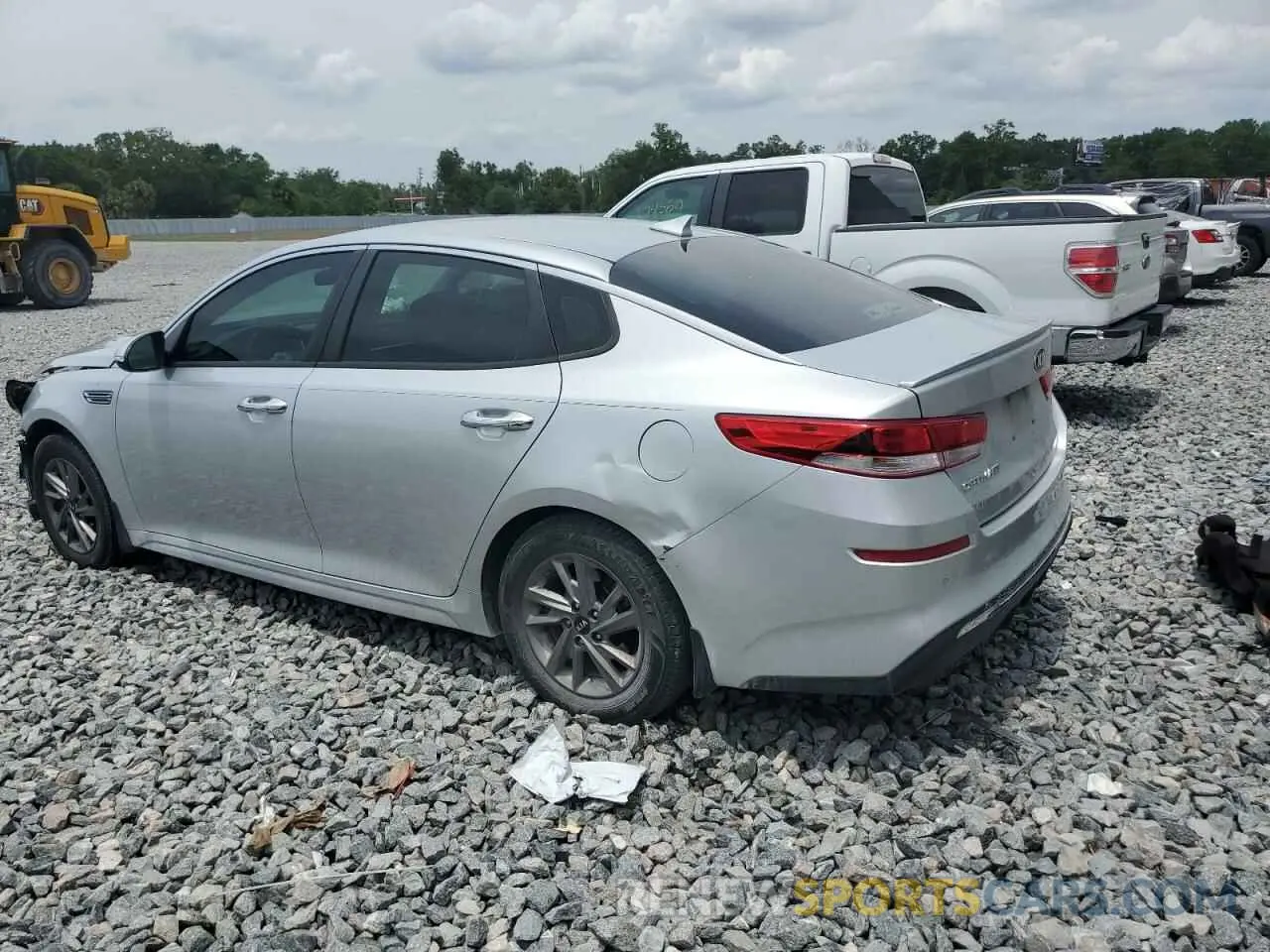 2 Photograph of a damaged car 5XXGT4L31KG346837 KIA OPTIMA 2019