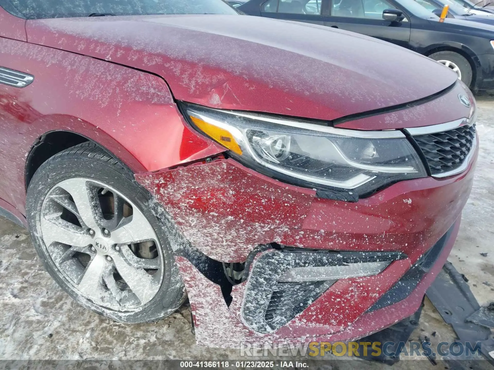 6 Photograph of a damaged car 5XXGT4L31KG349821 KIA OPTIMA 2019