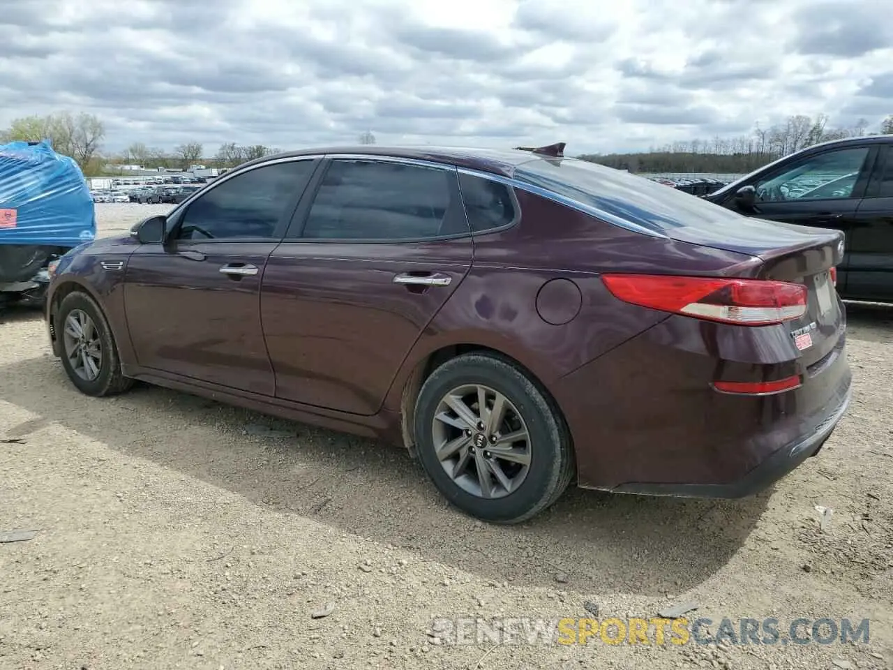 2 Photograph of a damaged car 5XXGT4L31KG350841 KIA OPTIMA 2019