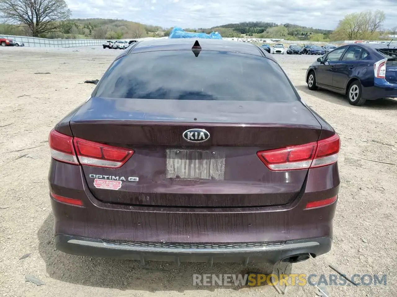 6 Photograph of a damaged car 5XXGT4L31KG350841 KIA OPTIMA 2019
