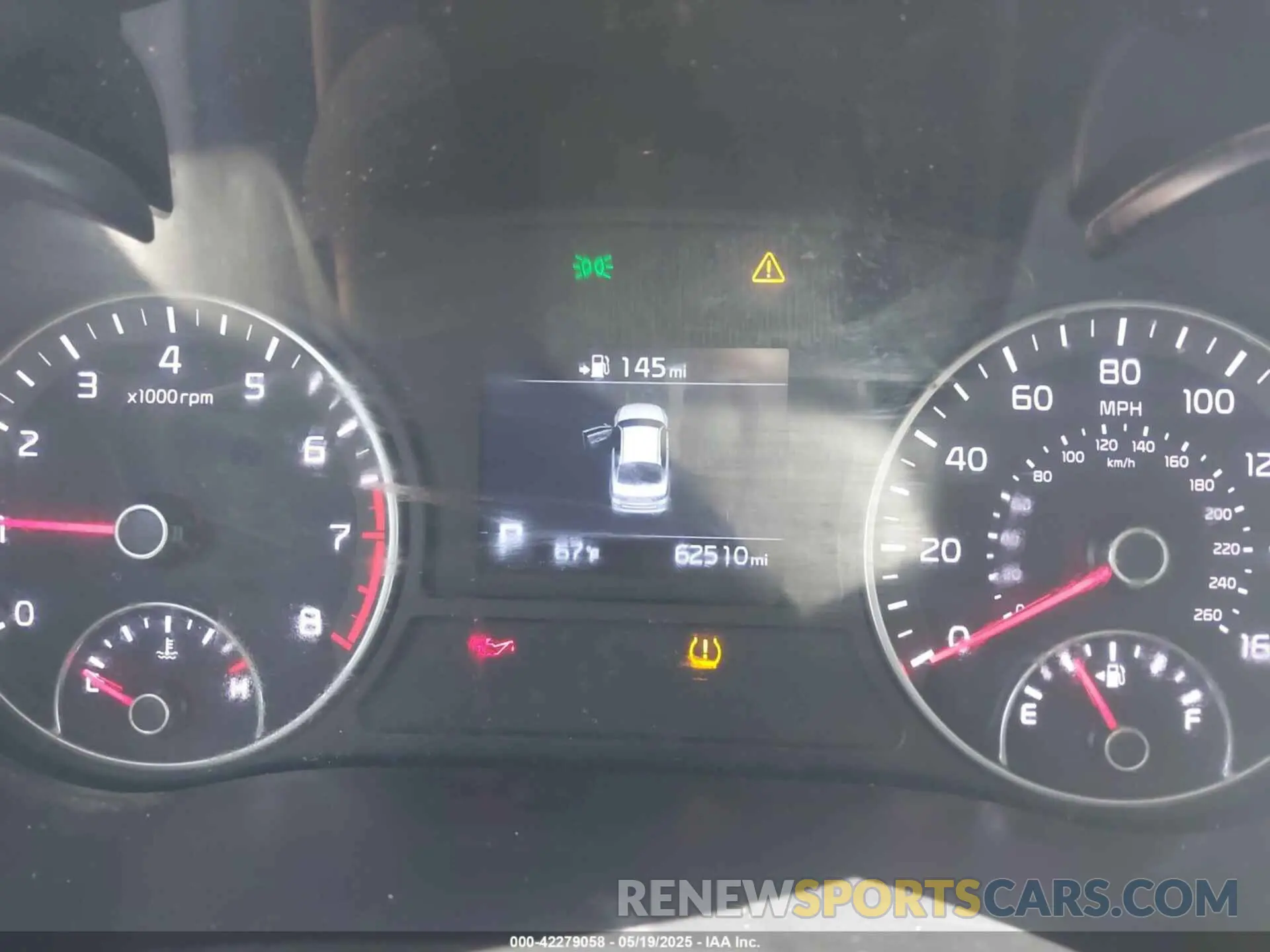 7 Photograph of a damaged car 5XXGT4L31KG356414 KIA OPTIMA 2019