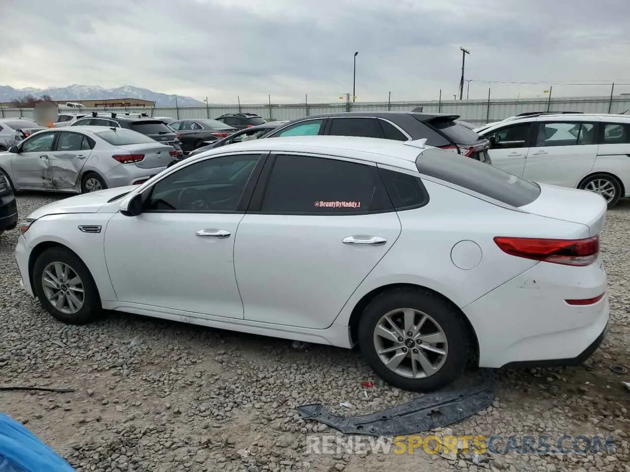 2 Photograph of a damaged car 5XXGT4L32KG275955 KIA OPTIMA 2019