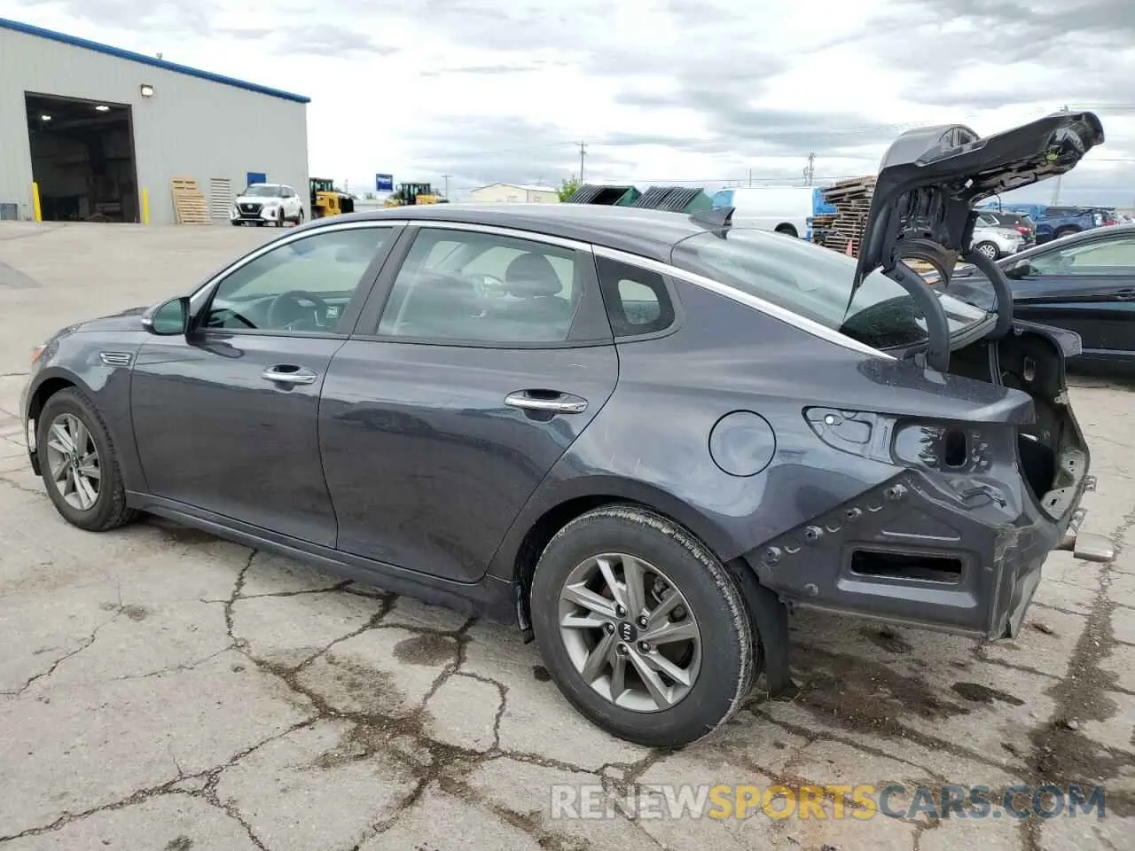 2 Фотография поврежденного автомобиля 5XXGT4L32KG292920 KIA OPTIMA 2019