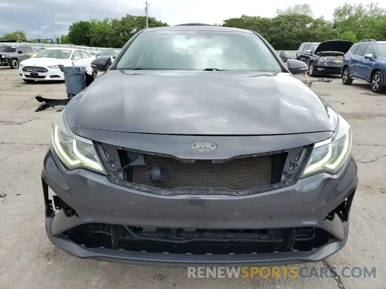 5 Фотография поврежденного автомобиля 5XXGT4L32KG292920 KIA OPTIMA 2019