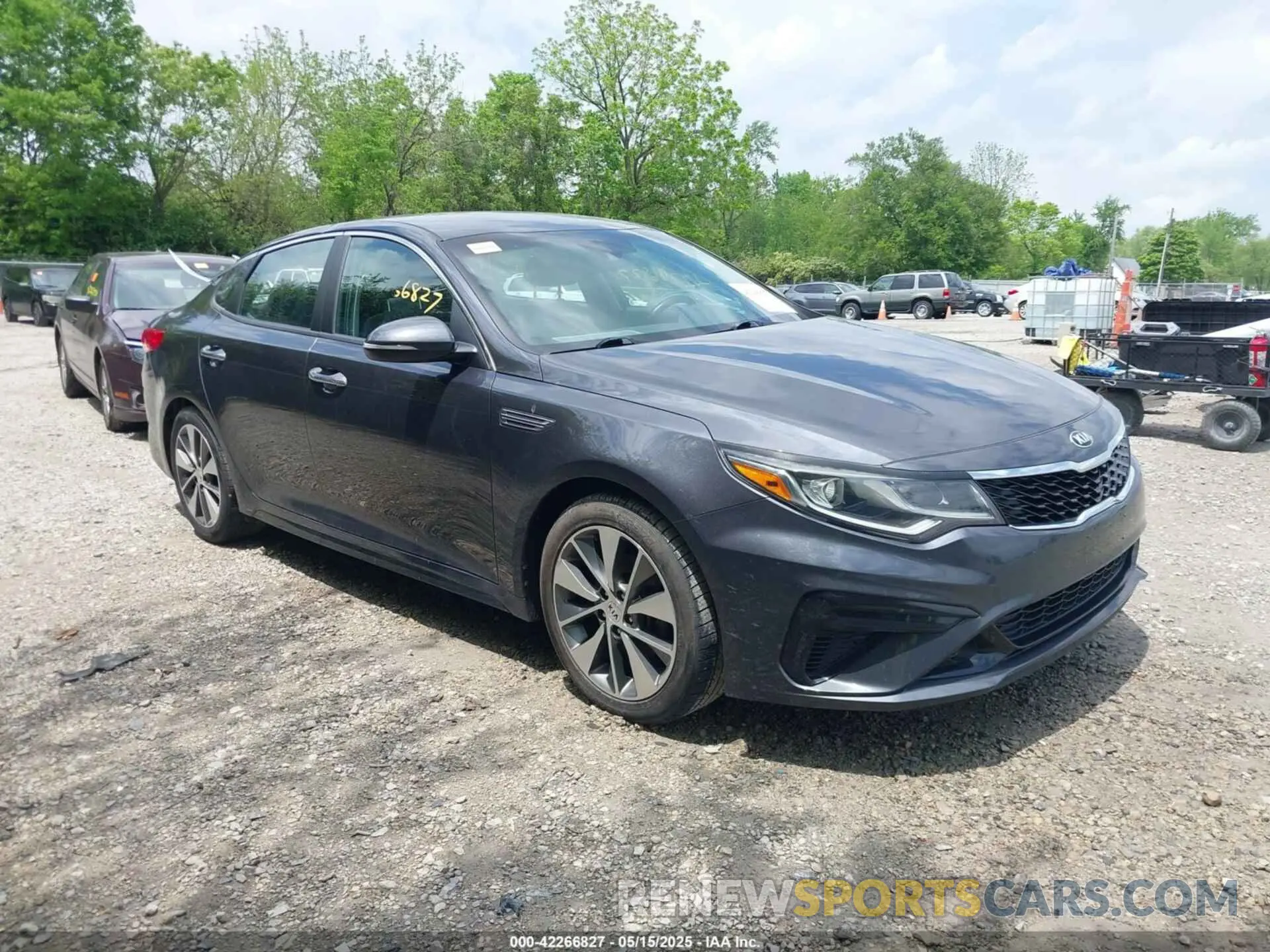 1 Photograph of a damaged car 5XXGT4L32KG298796 KIA OPTIMA 2019