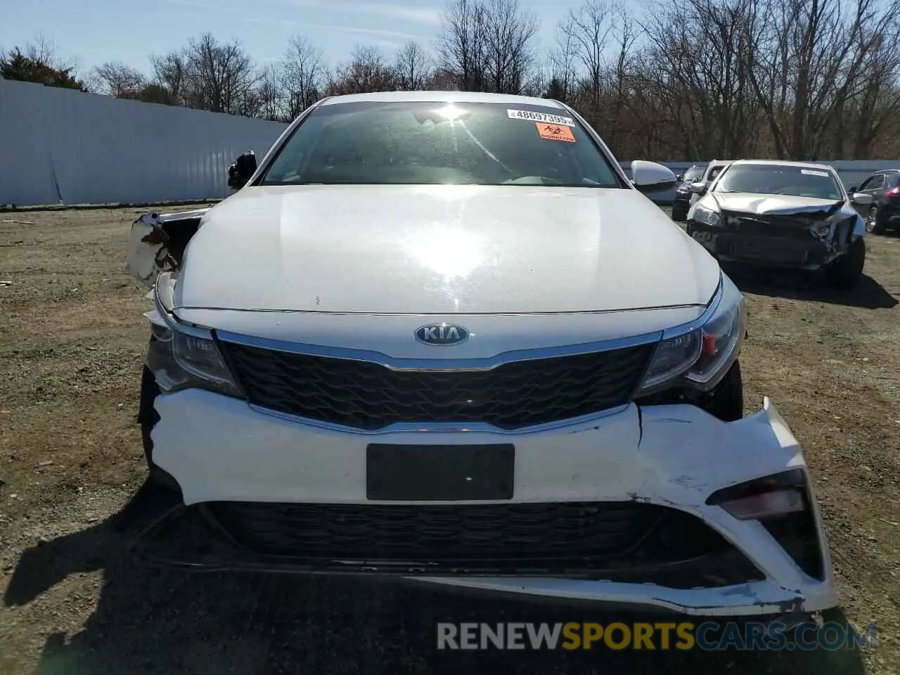 5 Photograph of a damaged car 5XXGT4L32KG300580 KIA OPTIMA 2019