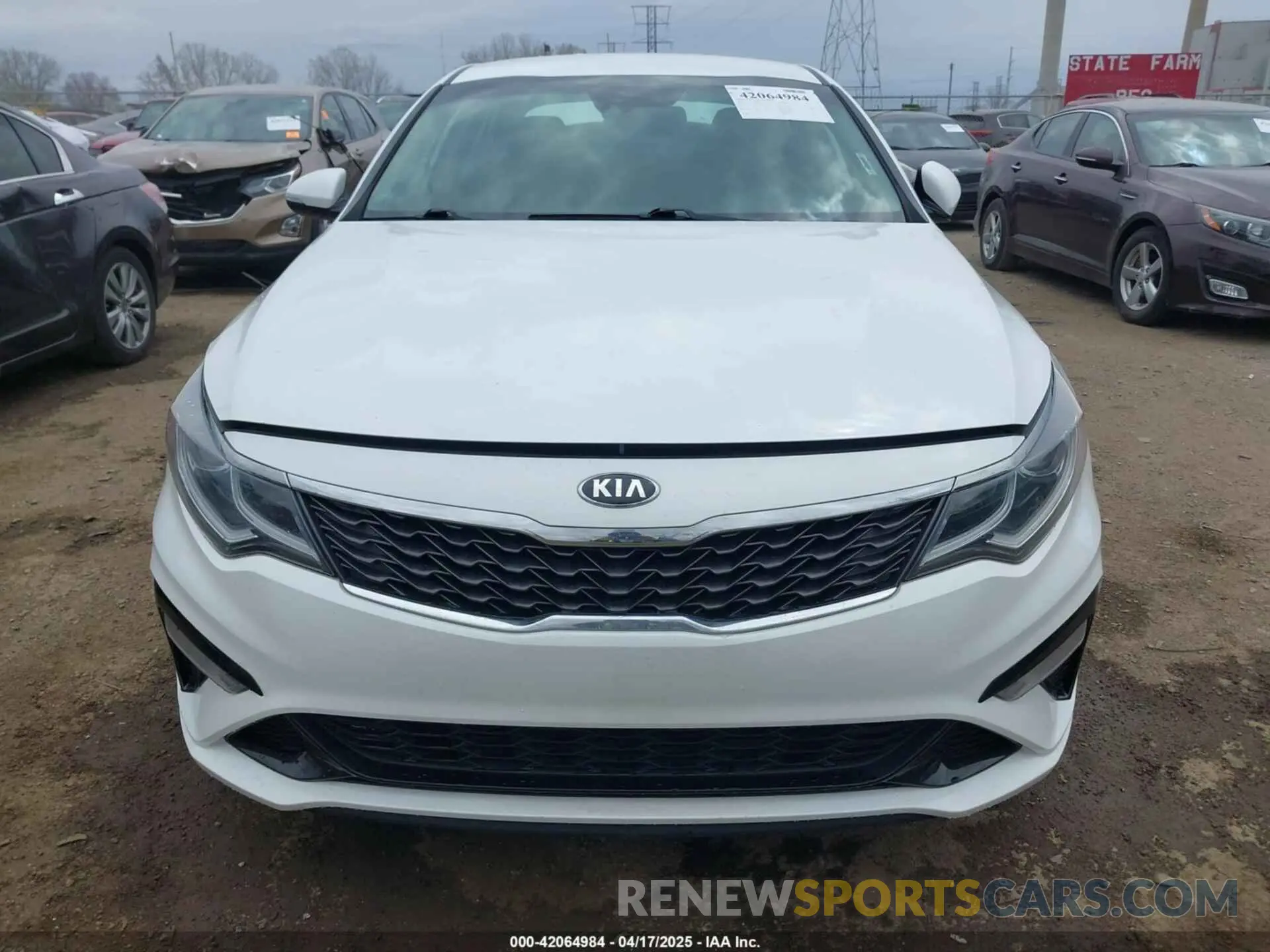 11 Photograph of a damaged car 5XXGT4L32KG312986 KIA OPTIMA 2019
