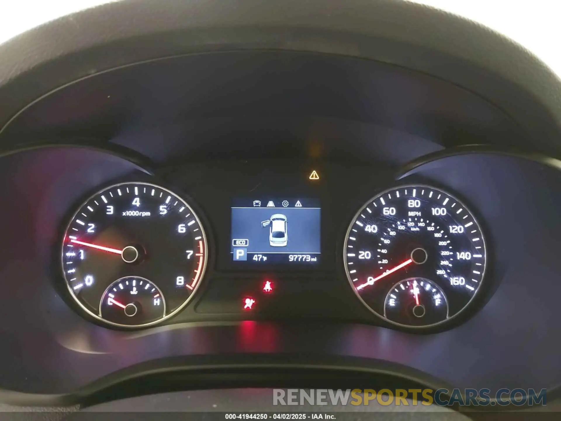 7 Photograph of a damaged car 5XXGT4L32KG319002 KIA OPTIMA 2019