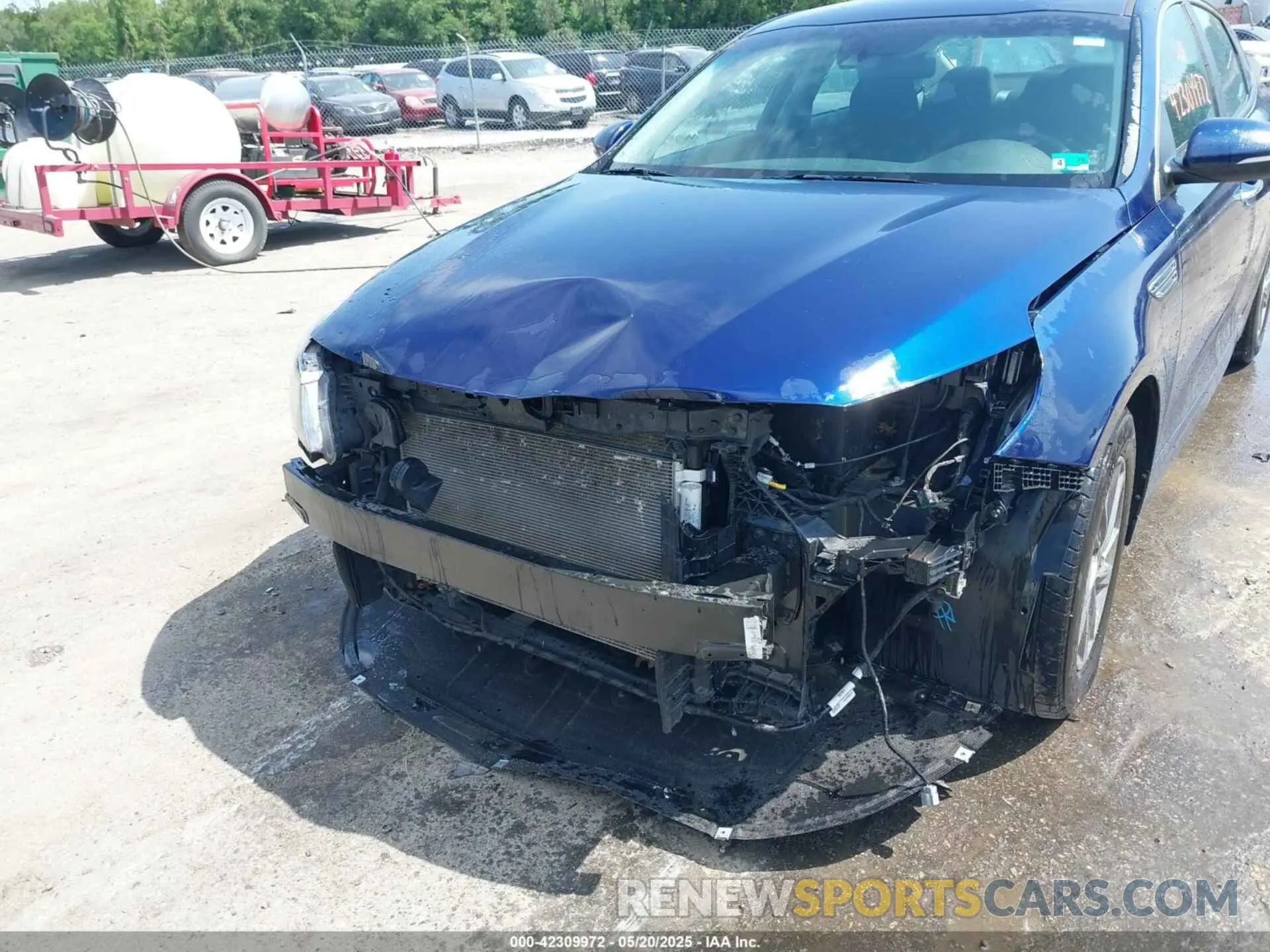 6 Photograph of a damaged car 5XXGT4L32KG345423 KIA OPTIMA 2019