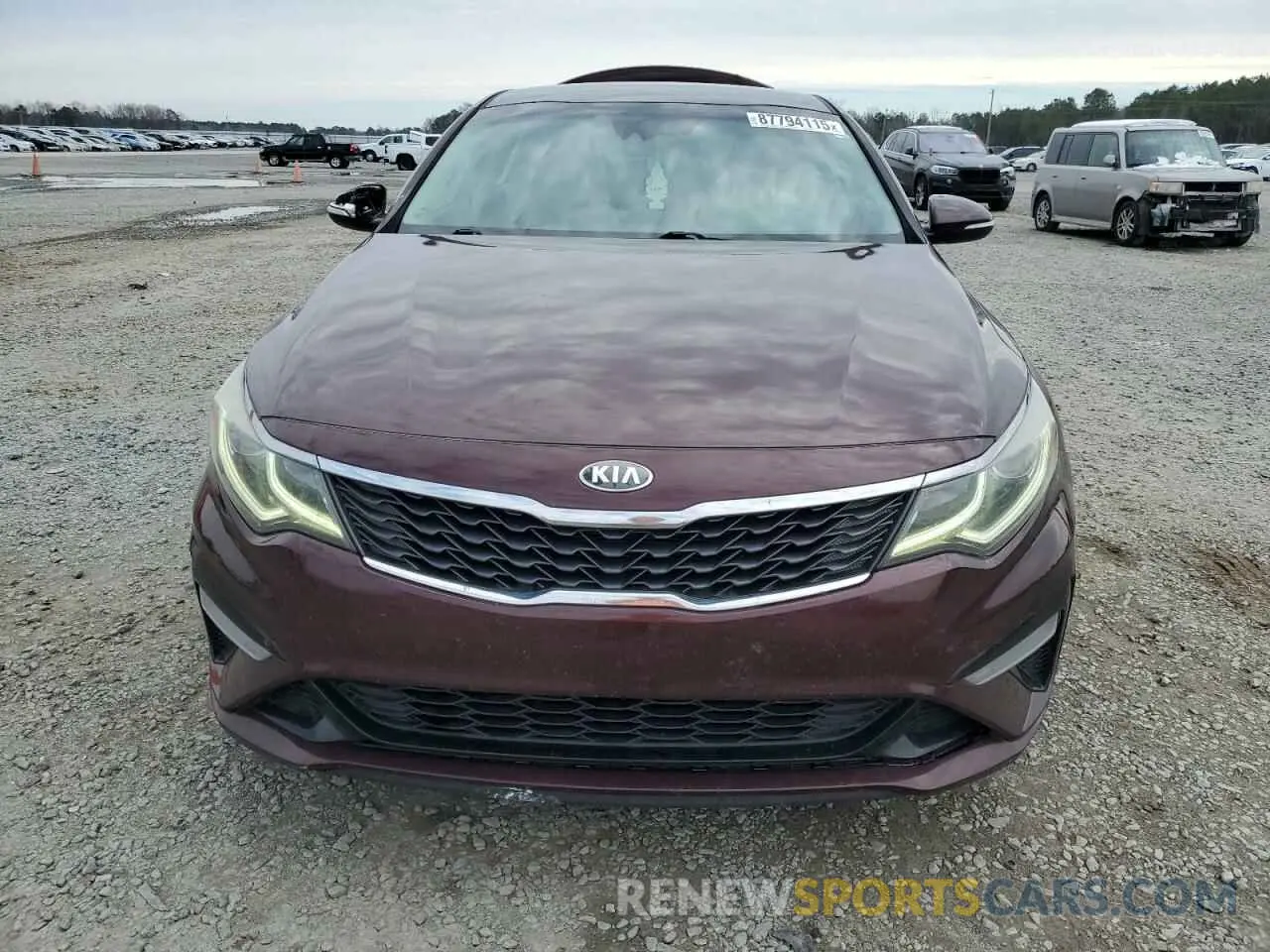 5 Photograph of a damaged car 5XXGT4L32KG346958 KIA OPTIMA 2019