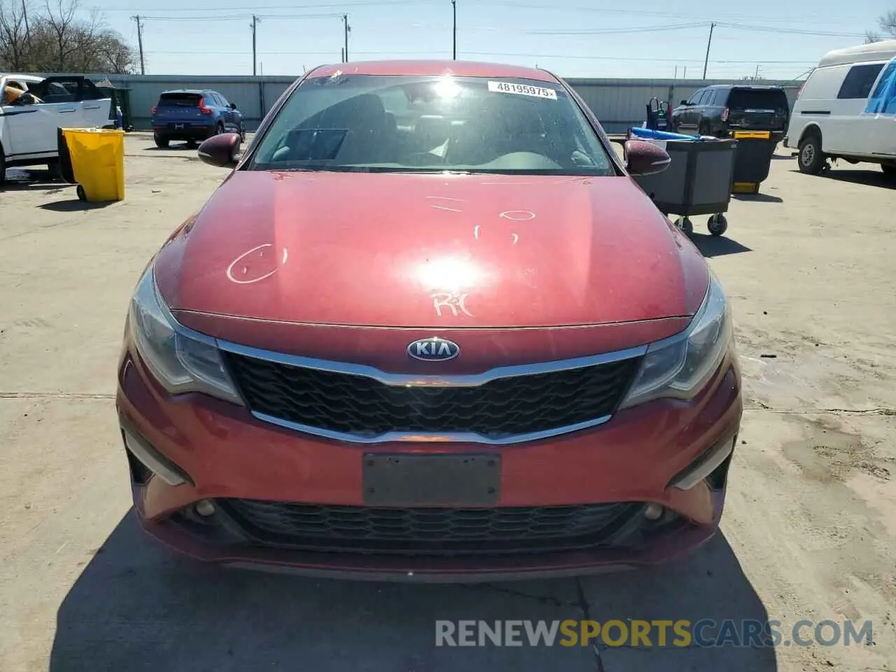 5 Фотография поврежденного автомобиля 5XXGT4L32KG360178 KIA OPTIMA 2019