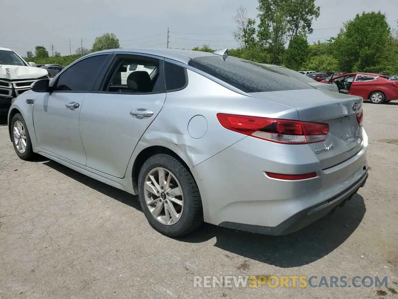 2 Photograph of a damaged car 5XXGT4L33KG279190 KIA OPTIMA 2019