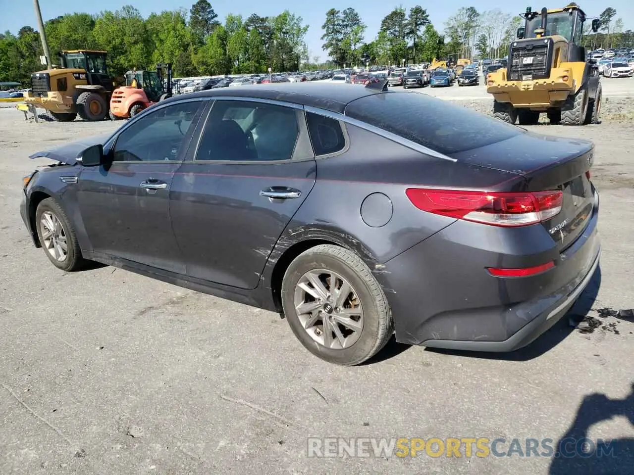 2 Photograph of a damaged car 5XXGT4L33KG307196 KIA OPTIMA 2019