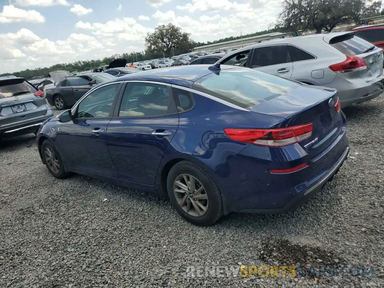 2 Фотография поврежденного автомобиля 5XXGT4L33KG316996 KIA OPTIMA 2019
