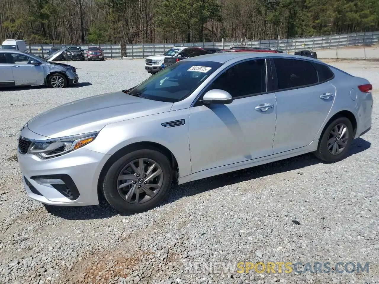 1 Photograph of a damaged car 5XXGT4L33KG342546 KIA OPTIMA 2019