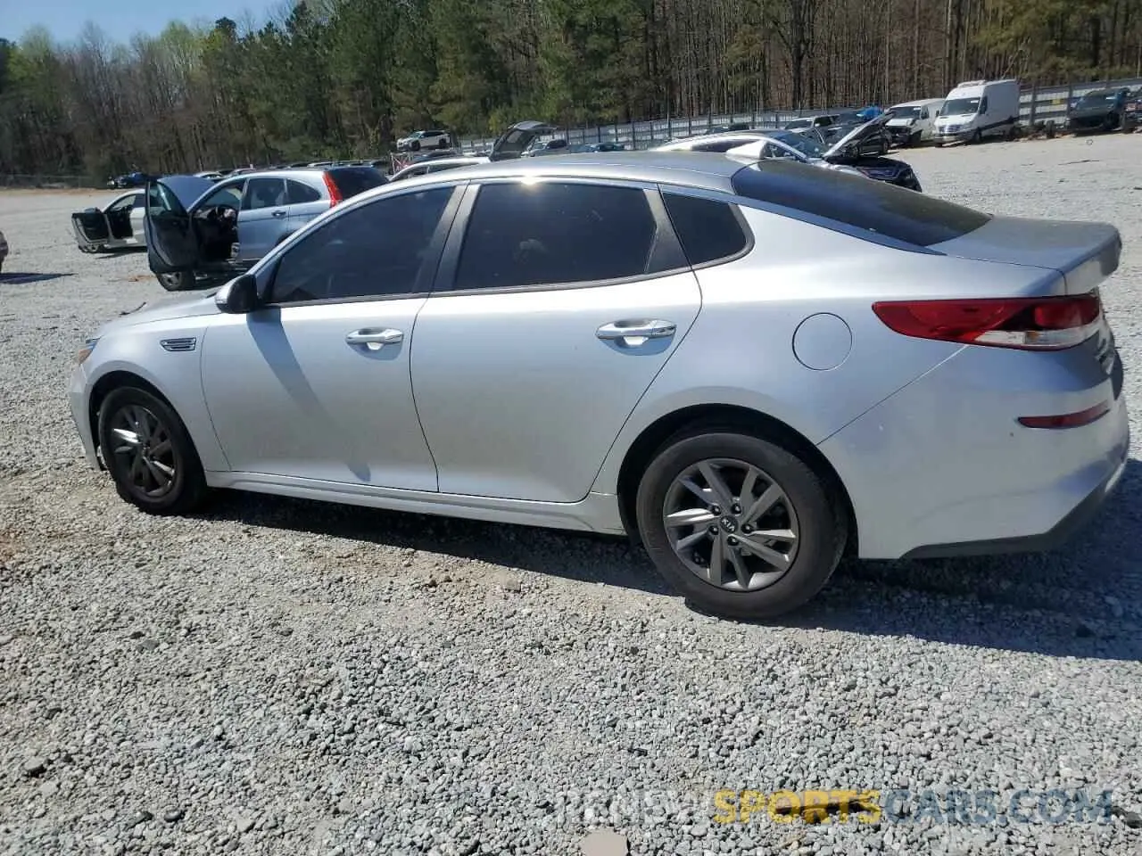 2 Photograph of a damaged car 5XXGT4L33KG342546 KIA OPTIMA 2019
