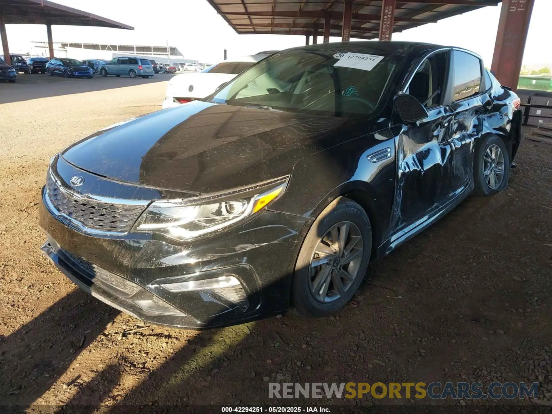 2 Photograph of a damaged car 5XXGT4L33KG344636 KIA OPTIMA 2019