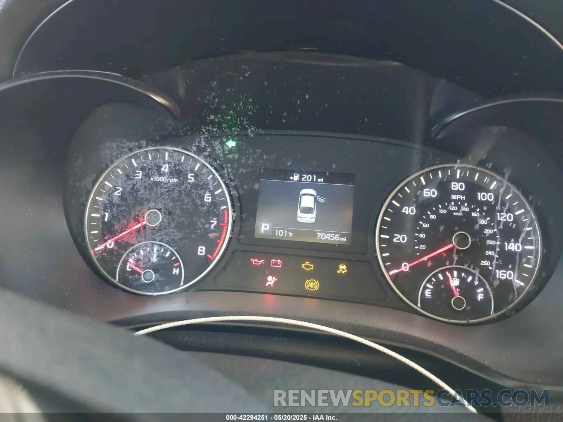 7 Photograph of a damaged car 5XXGT4L33KG344636 KIA OPTIMA 2019