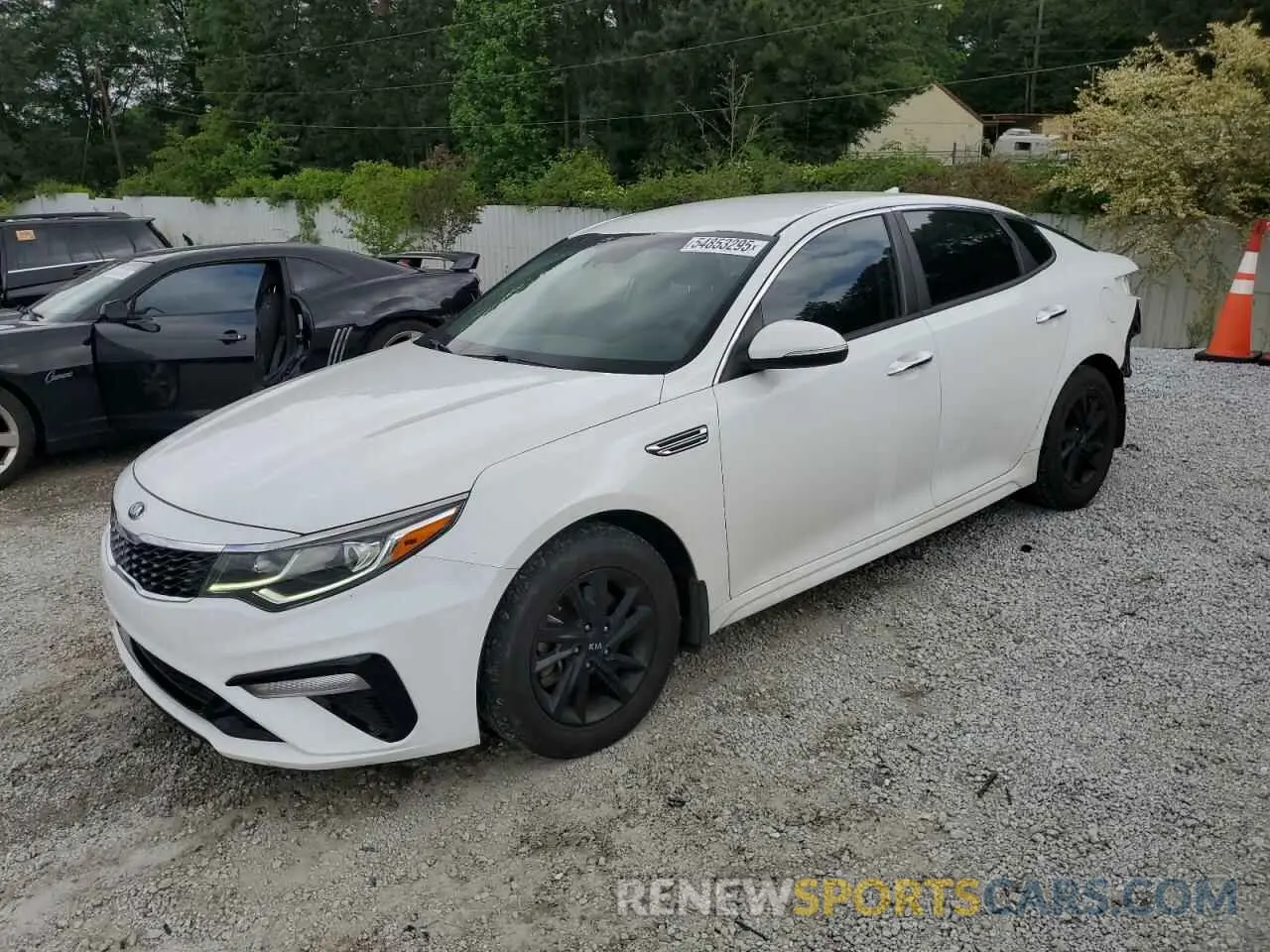 1 Photograph of a damaged car 5XXGT4L33KG351103 KIA OPTIMA 2019