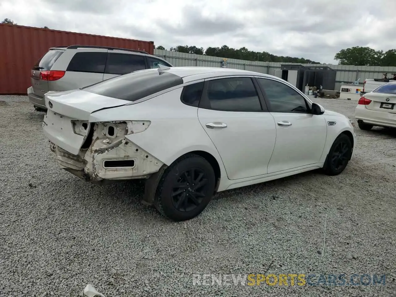 3 Photograph of a damaged car 5XXGT4L33KG351103 KIA OPTIMA 2019