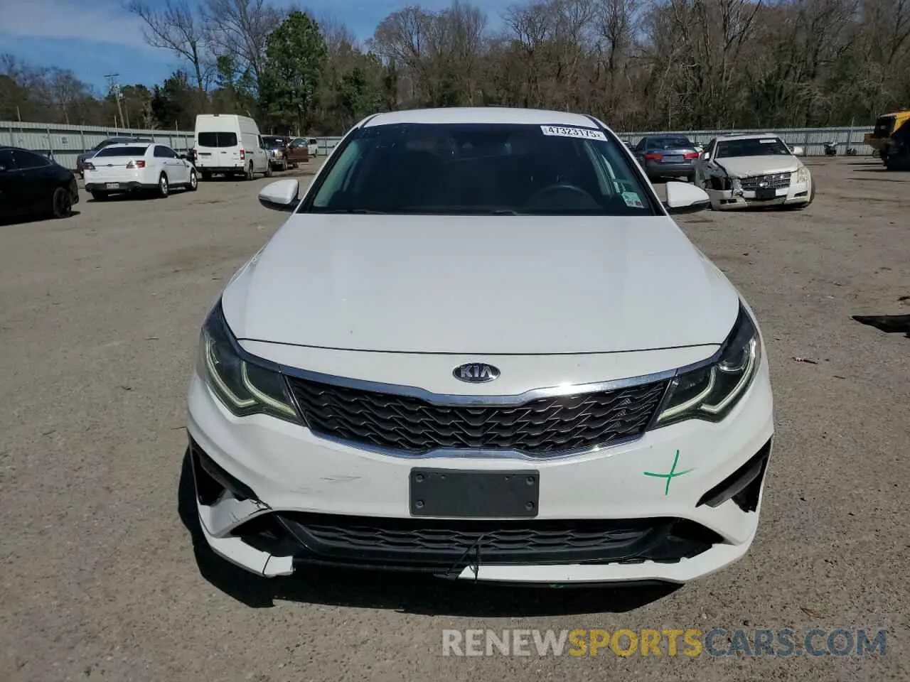 5 Photograph of a damaged car 5XXGT4L33KG354373 KIA OPTIMA 2019