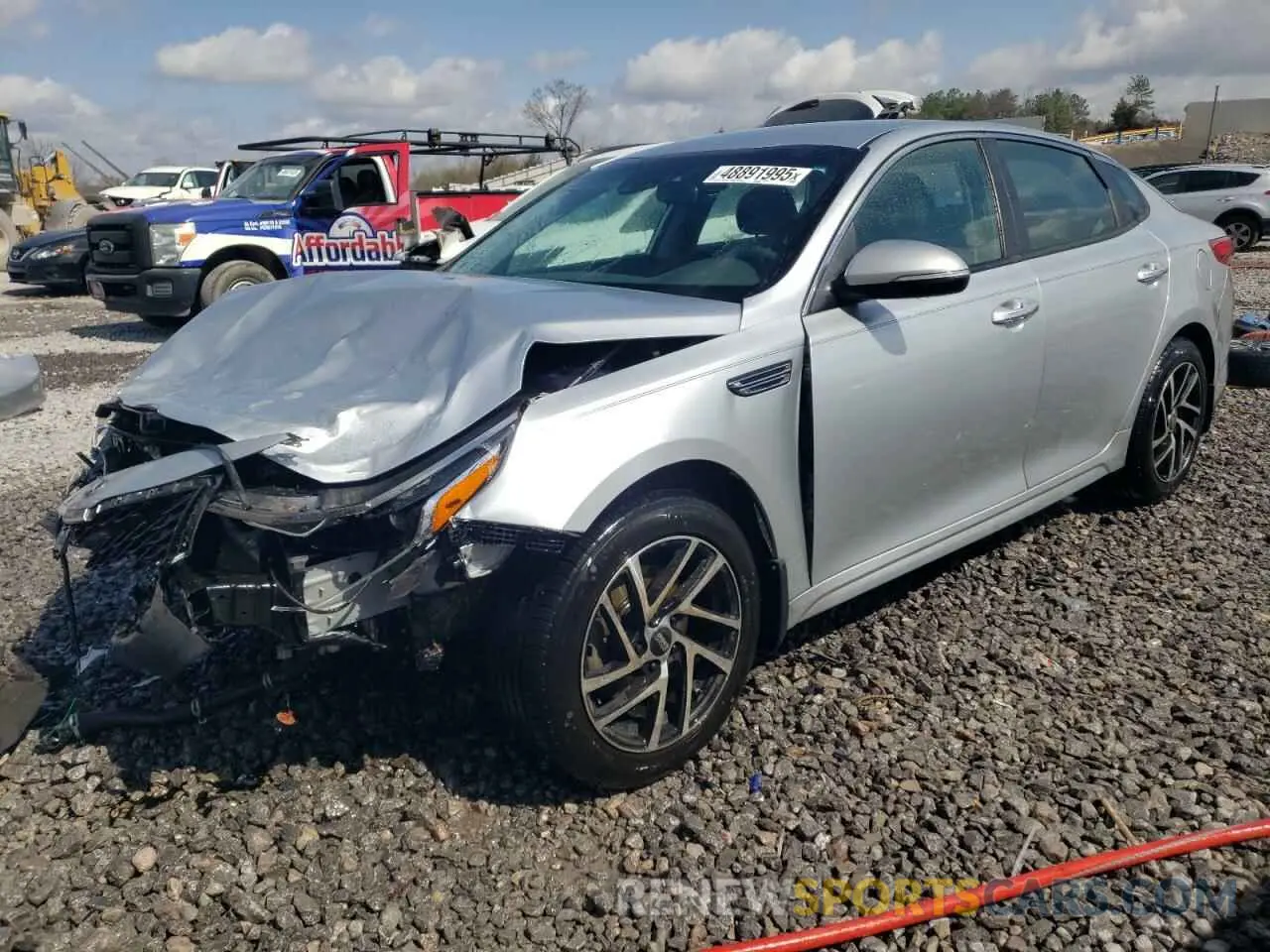 1 Фотография поврежденного автомобиля 5XXGT4L33KG363669 KIA OPTIMA 2019