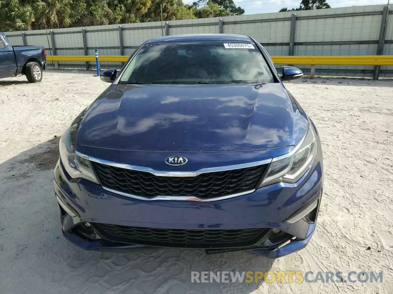 5 Фотография поврежденного автомобиля 5XXGT4L33KG367625 KIA OPTIMA 2019