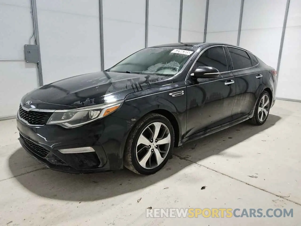 1 Photograph of a damaged car 5XXGT4L34KG279764 KIA OPTIMA 2019