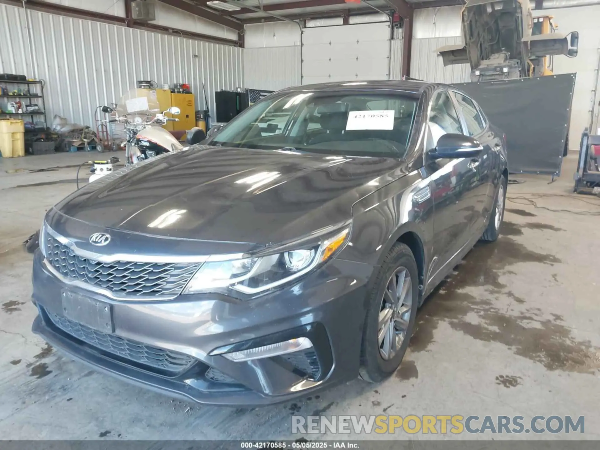 2 Photograph of a damaged car 5XXGT4L34KG287749 KIA OPTIMA 2019