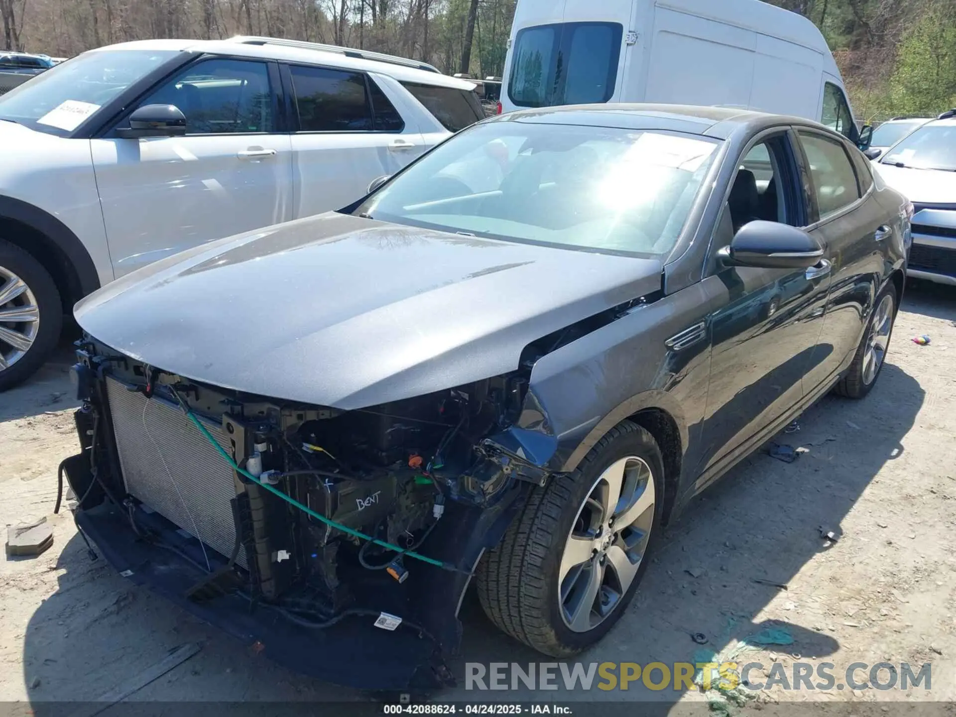 2 Photograph of a damaged car 5XXGT4L34KG302976 KIA OPTIMA 2019