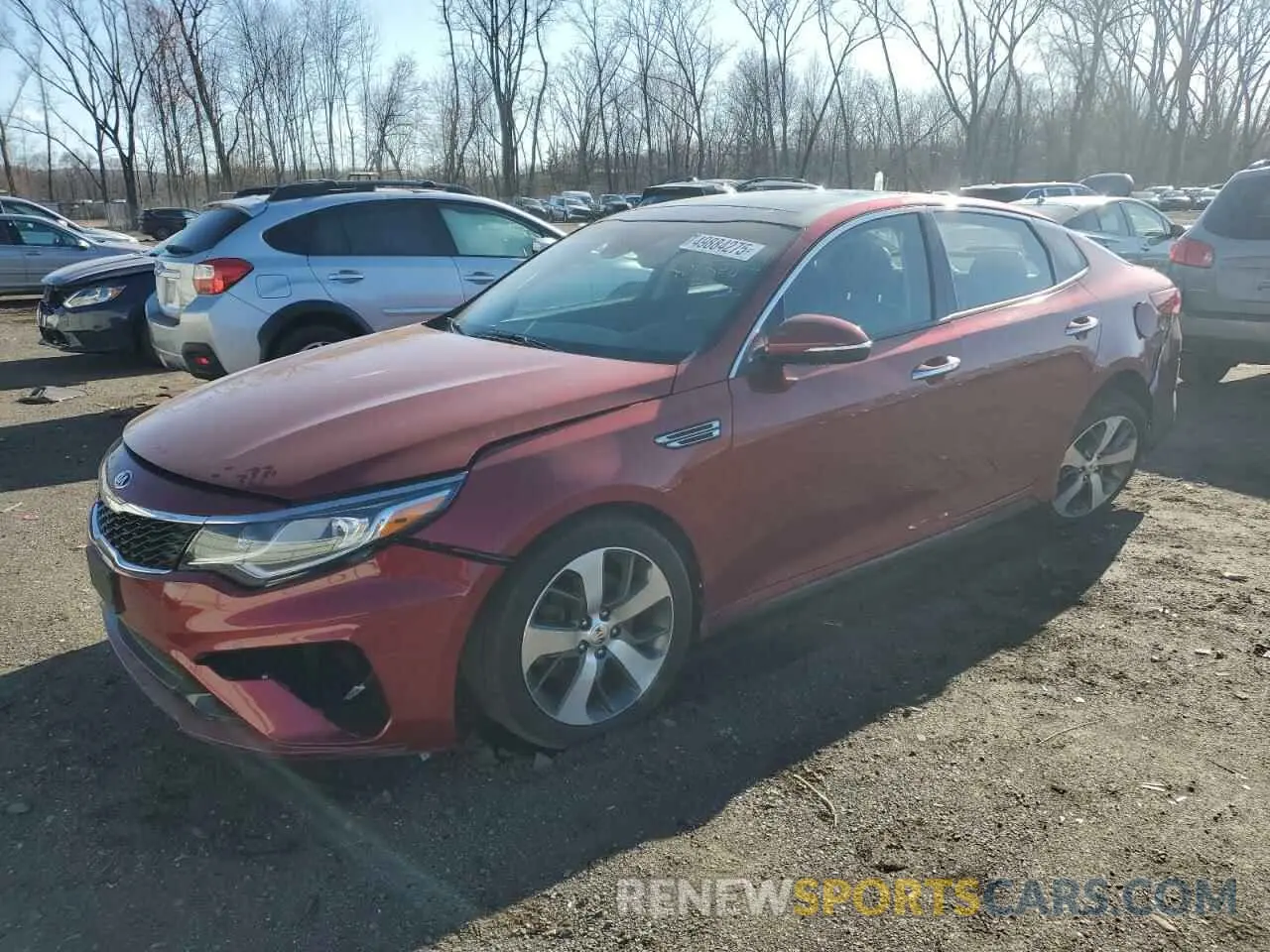 1 Фотография поврежденного автомобиля 5XXGT4L34KG303304 KIA OPTIMA 2019