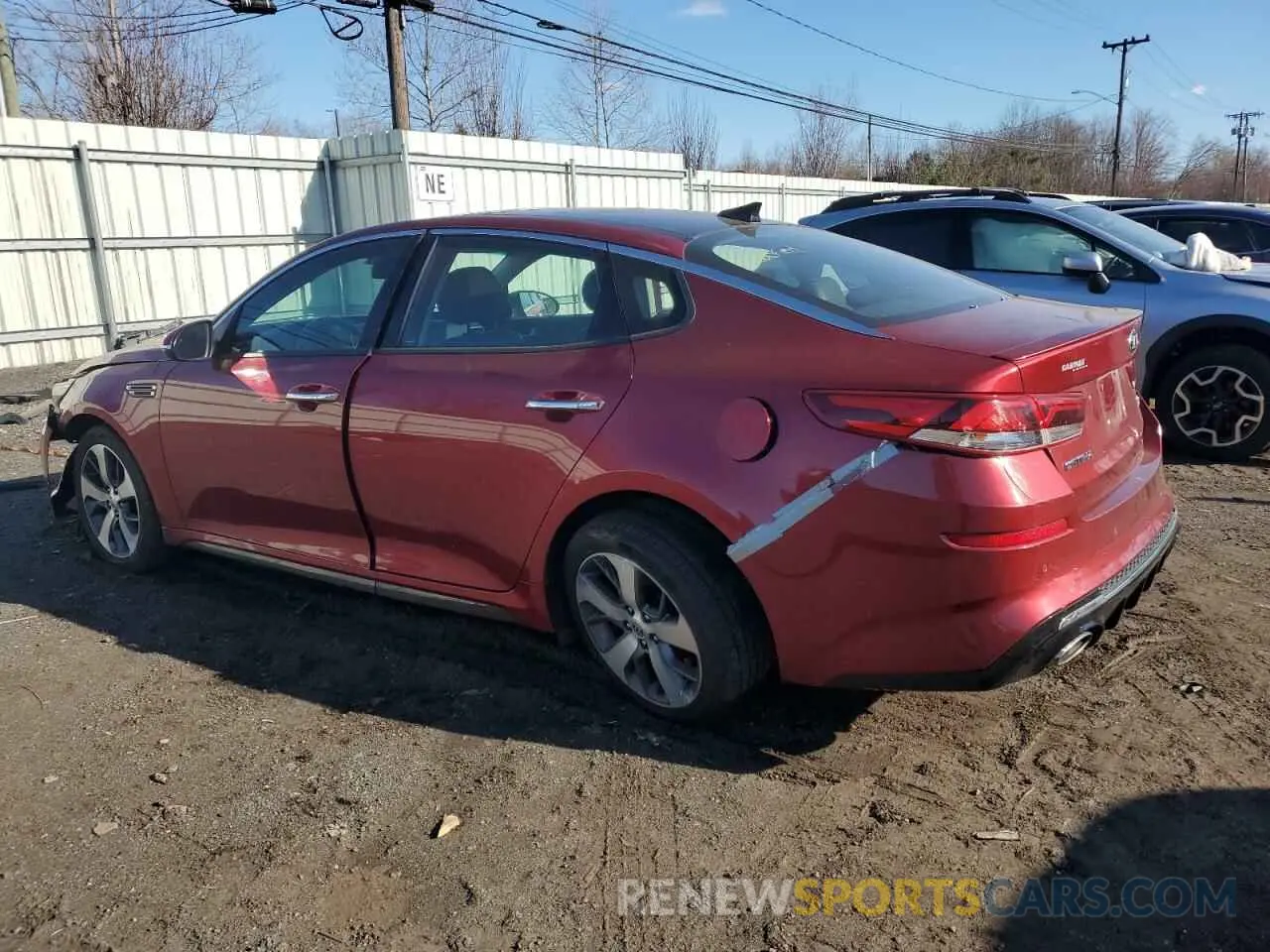 2 Фотография поврежденного автомобиля 5XXGT4L34KG303304 KIA OPTIMA 2019
