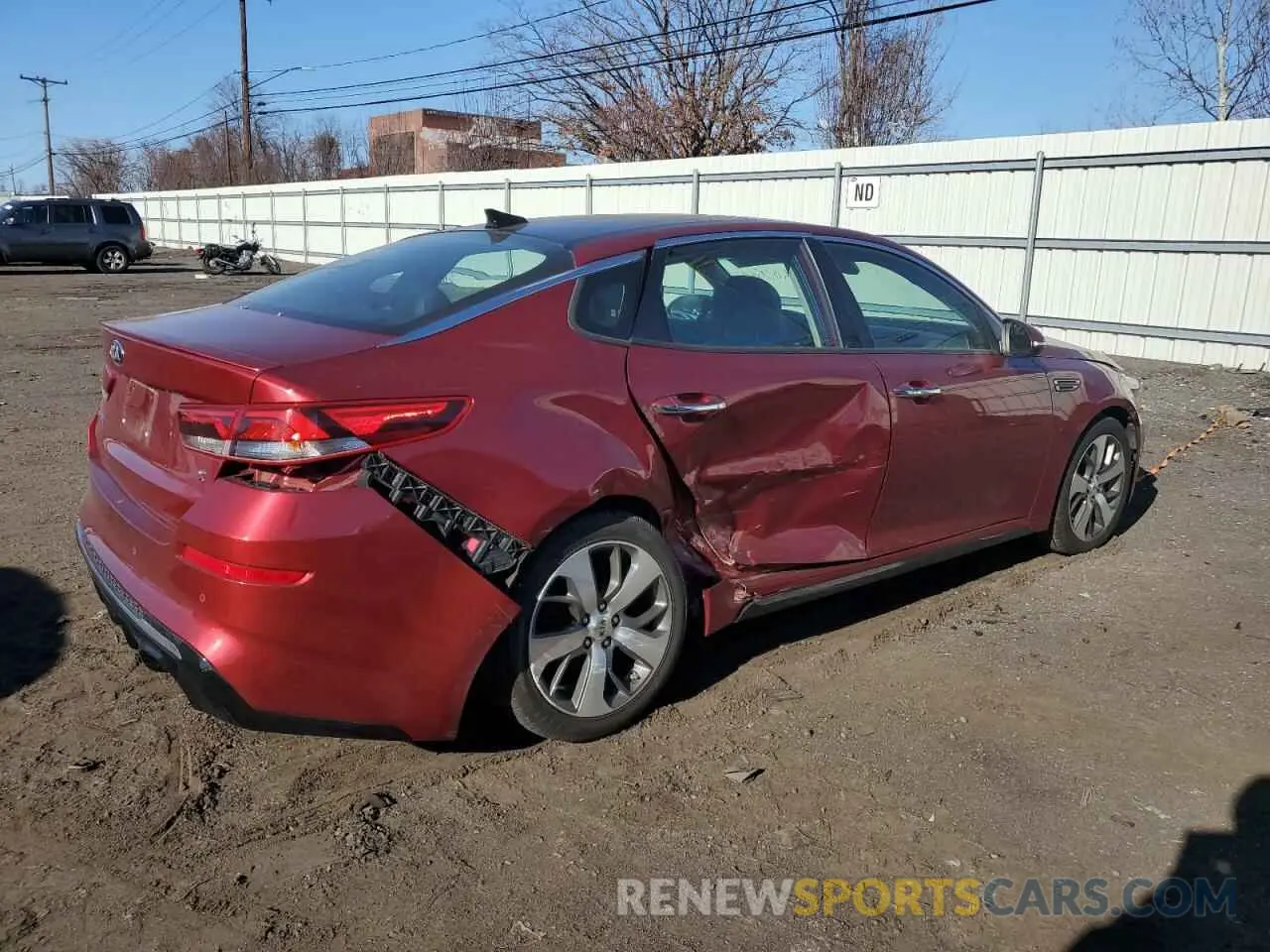 3 Фотография поврежденного автомобиля 5XXGT4L34KG303304 KIA OPTIMA 2019