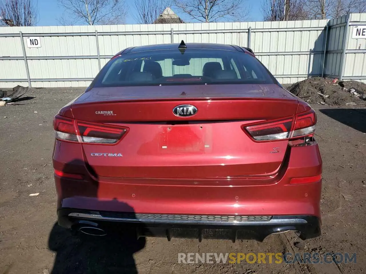 6 Фотография поврежденного автомобиля 5XXGT4L34KG303304 KIA OPTIMA 2019