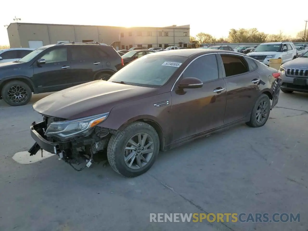 1 Фотография поврежденного автомобиля 5XXGT4L34KG323603 KIA OPTIMA 2019