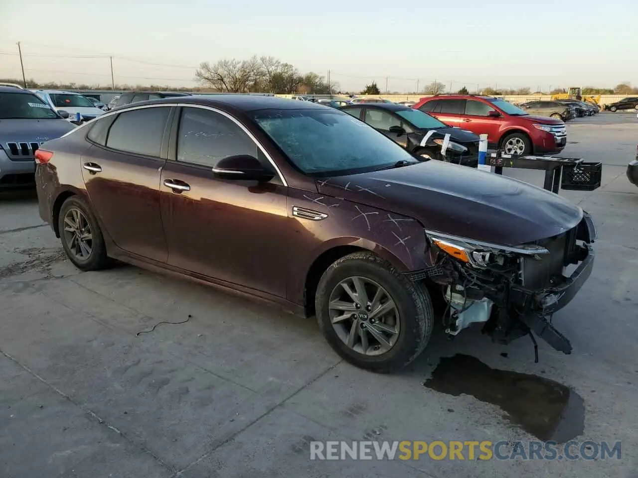 4 Фотография поврежденного автомобиля 5XXGT4L34KG323603 KIA OPTIMA 2019