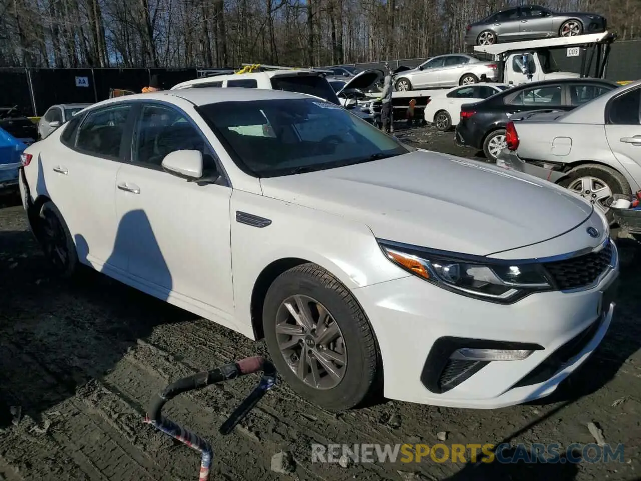 4 Фотография поврежденного автомобиля 5XXGT4L34KG326145 KIA OPTIMA 2019