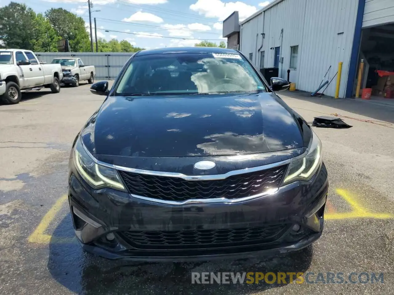 5 Photograph of a damaged car 5XXGT4L34KG331412 KIA OPTIMA 2019