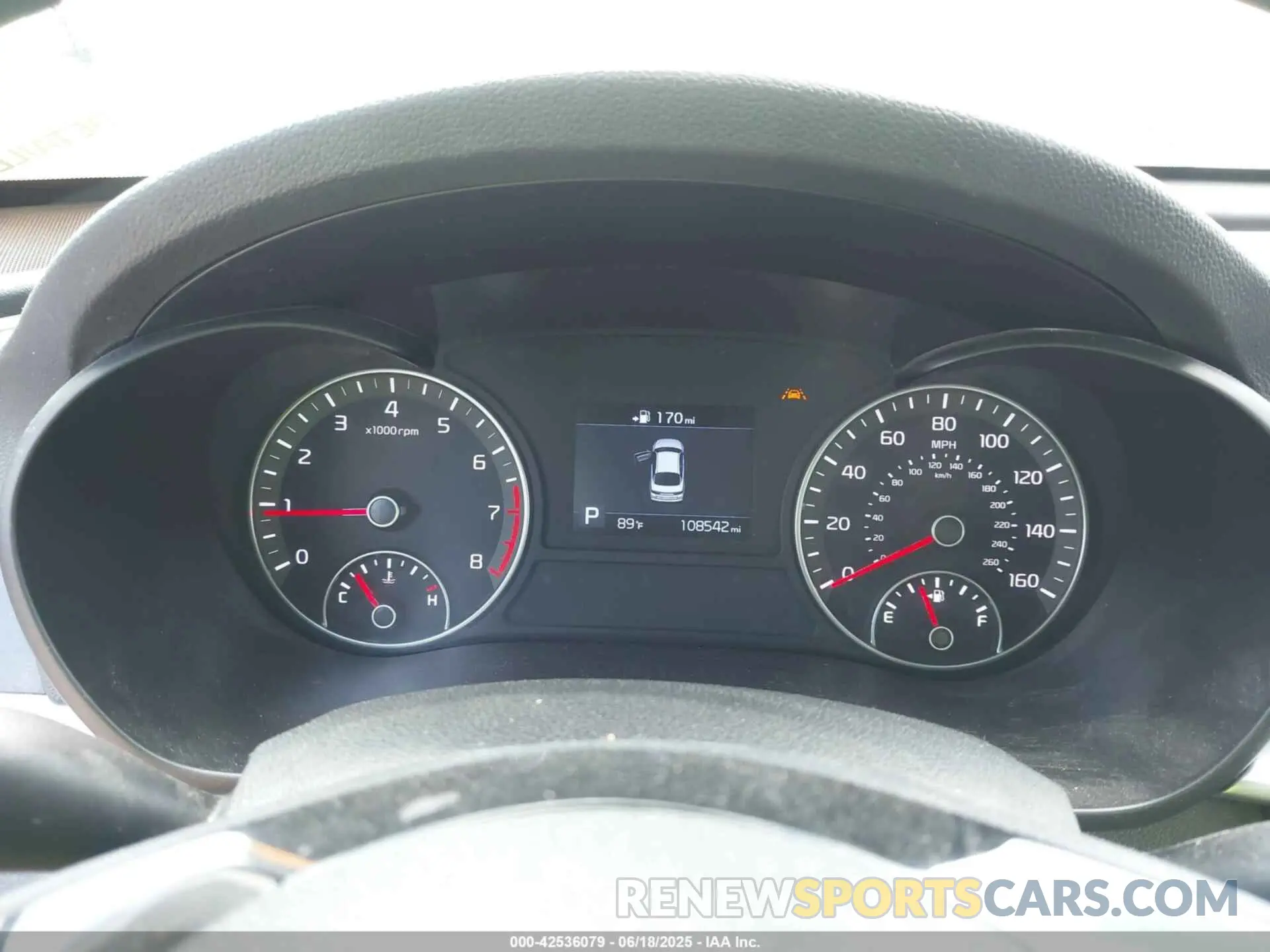 7 Photograph of a damaged car 5XXGT4L35KG287548 KIA OPTIMA 2019