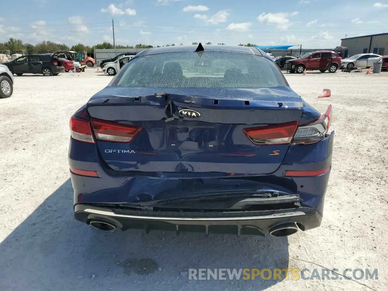 6 Фотография поврежденного автомобиля 5XXGT4L35KG289932 KIA OPTIMA 2019
