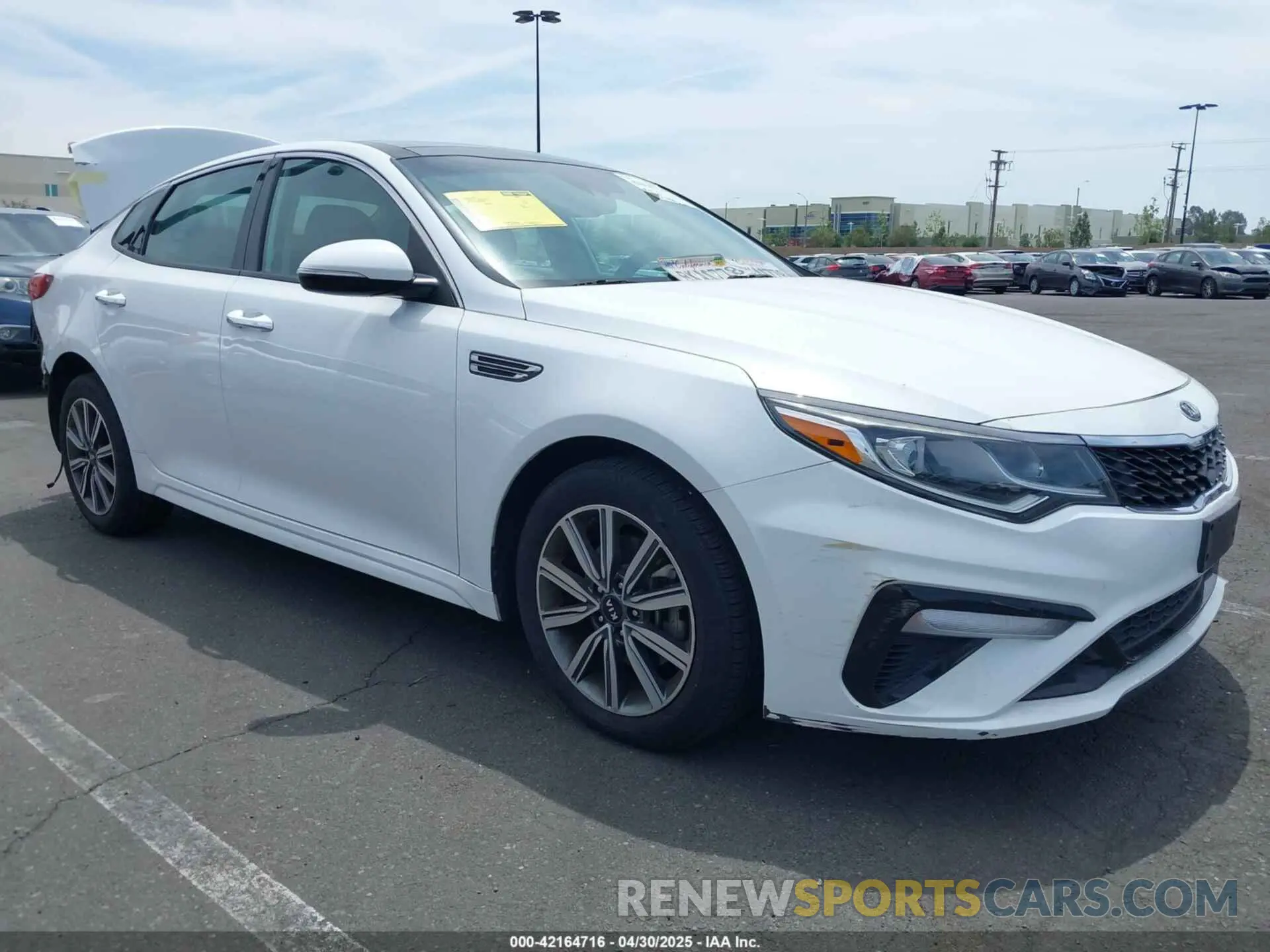 1 Фотография поврежденного автомобиля 5XXGT4L35KG299151 KIA OPTIMA 2019