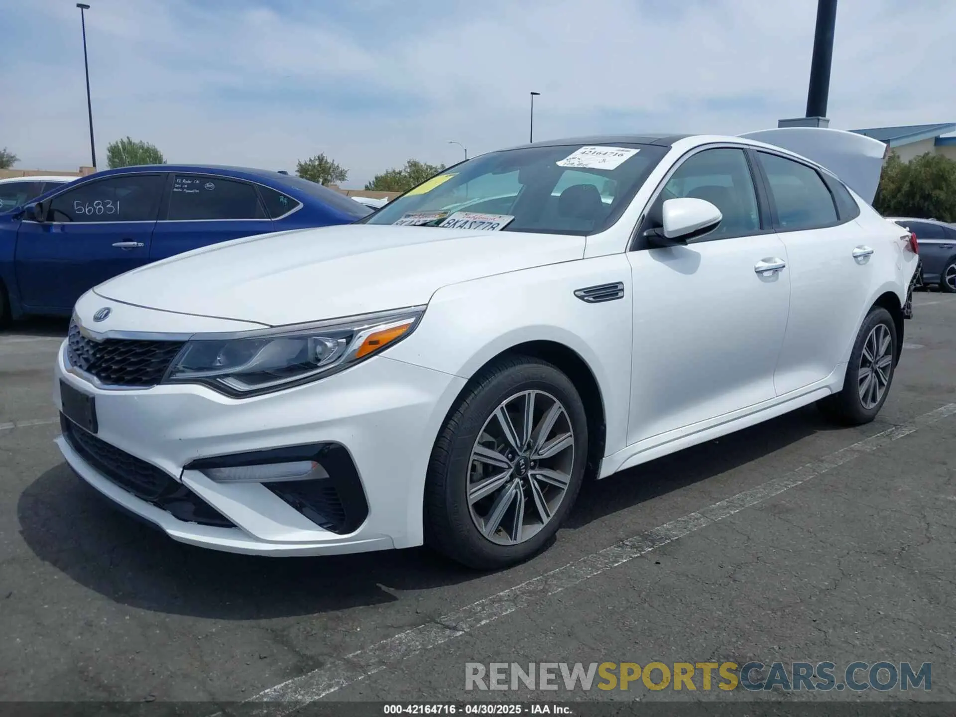 2 Фотография поврежденного автомобиля 5XXGT4L35KG299151 KIA OPTIMA 2019