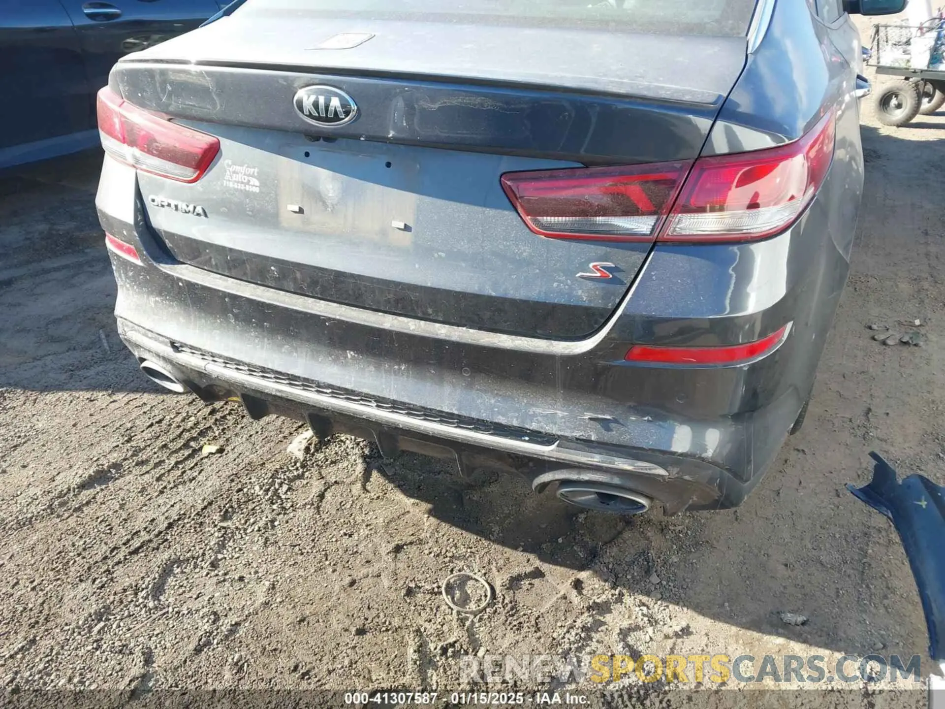 22 Photograph of a damaged car 5XXGT4L35KG315770 KIA OPTIMA 2019