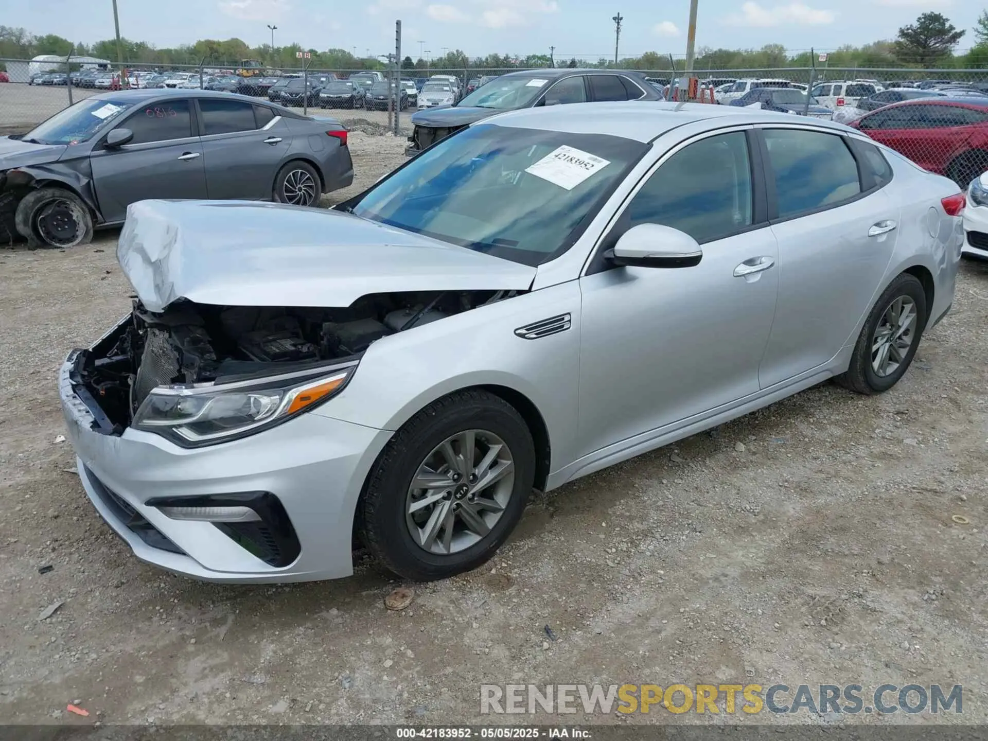 2 Photograph of a damaged car 5XXGT4L35KG328583 KIA OPTIMA 2019