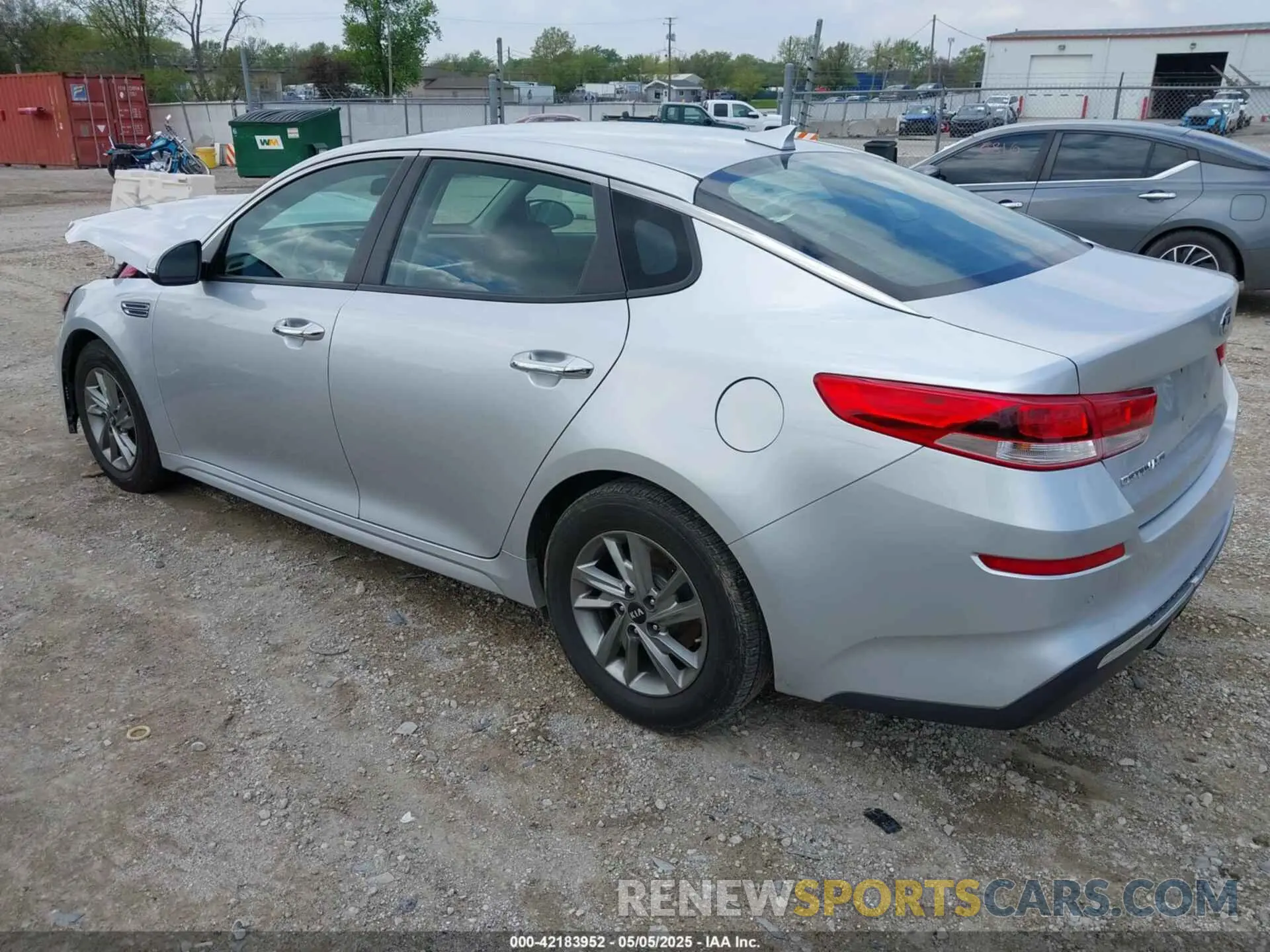 3 Photograph of a damaged car 5XXGT4L35KG328583 KIA OPTIMA 2019
